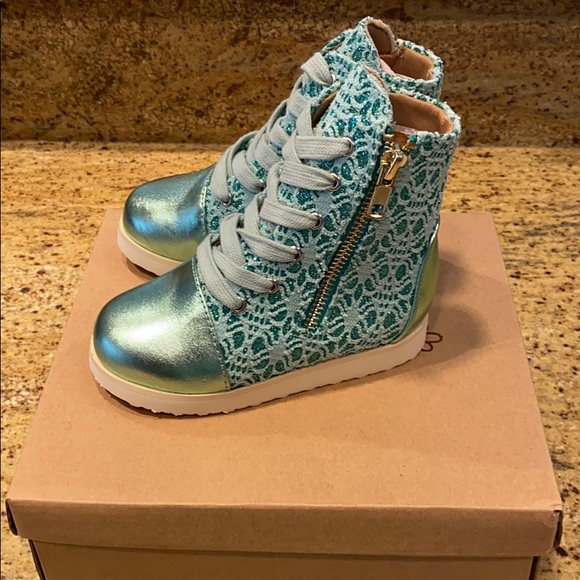 Joyfolie Shoes - Joyfolie Mila Sneaker, Toddler 8. Lace and leather